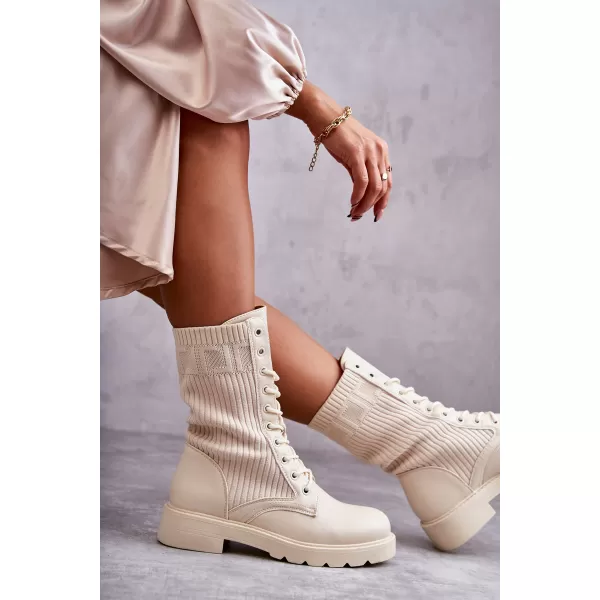  Dámské boty BOTO LQ-55 BEIGE 
