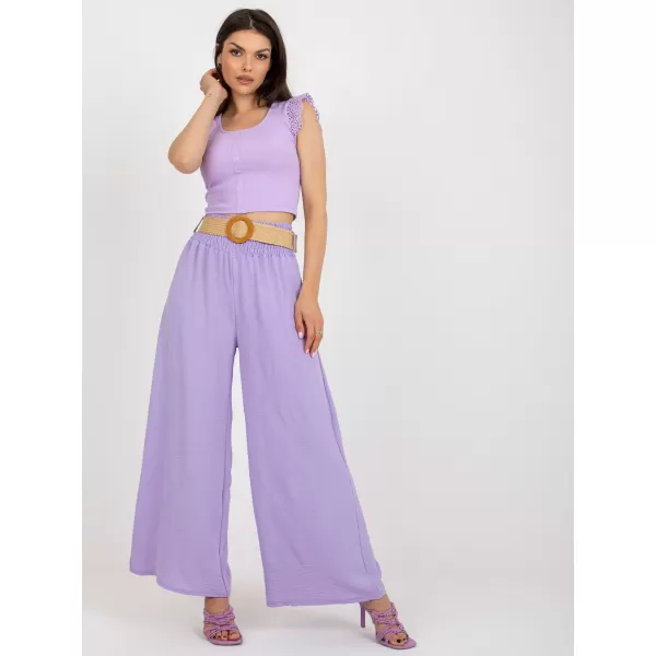  Dámské kalhoty ITALY MODA DHJ-SP-8387.57 BRIGHT PURPLE 