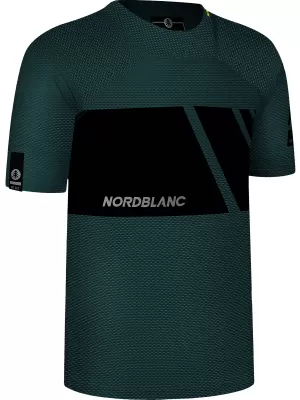 Pánské funkční cyklo tričko NORDBLANC MUD NBSMF8083 ZELENÁ