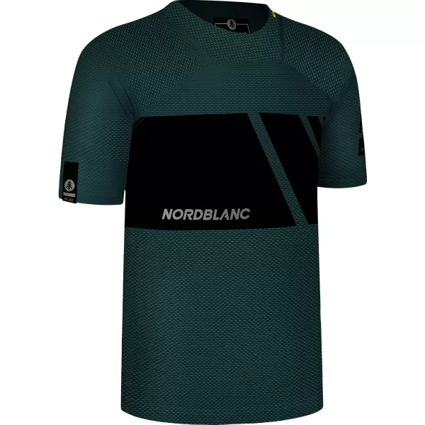  Pánské funkční cyklo tričko NORDBLANC MUD NBSMF8083 ZELENÁ 