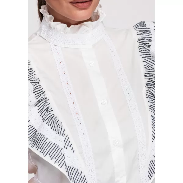  Dámská košile LARICA OW-SH-E0002 WHITE 