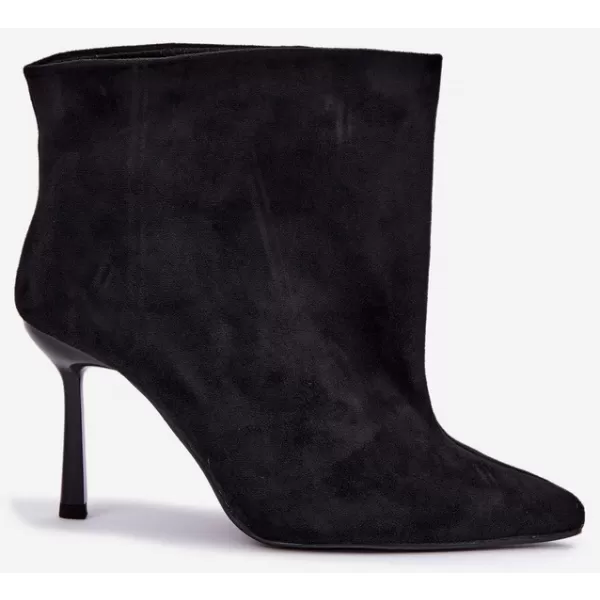  Dámské kotníkové boty BOTO C-420/CS070 BLACK 