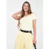 Dámské triko RUE PARIS RV-BZ-A1191.77 BRIGHT YELLOW