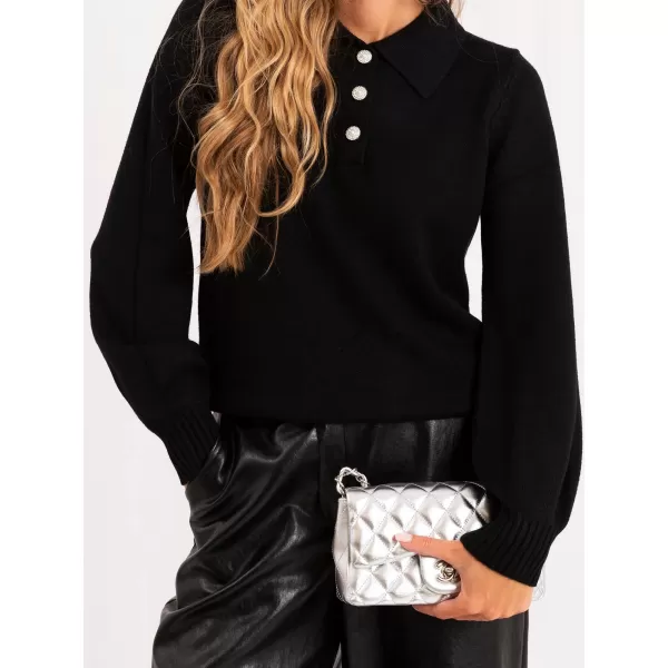  Dámský svetr ITALY MODA IR-SW-AC-19702.14 BLACK 