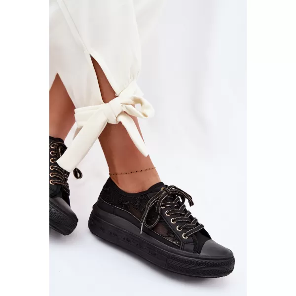  Dámské tenisky LEE COOPER LCW-26-44-4479 BLACK 