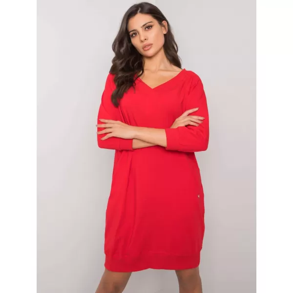  Dámské šaty BASIC FEEL GOOD RV-SK-7203.35P RED 
