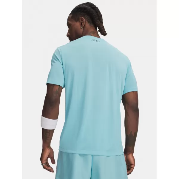 Pánské triko UNDER ARMOUR UA TECH PLAY SHORT SLEEVE 6009833-425 MODRÁ 