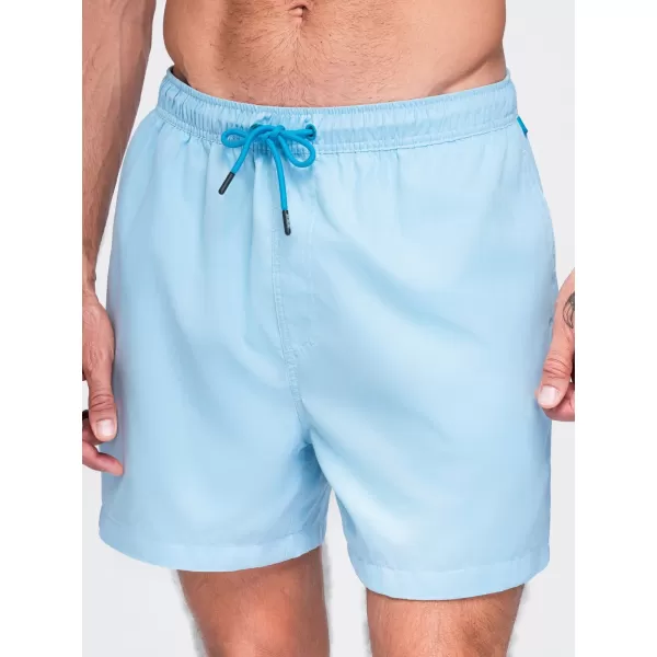  Pánské kraťasy OMBRE OM-SRSS-0216 LIGHT BLUE 