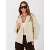 Dámská bunda RUE PARIS IT-KR-FL8897KSM.02 BEIGE