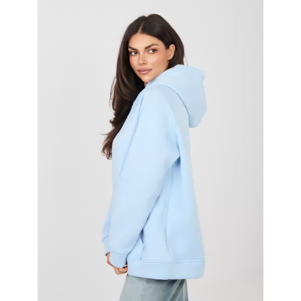  Dámská mikina RUE PARIS RV-BL-A1034.04 LIGHT BLUE 