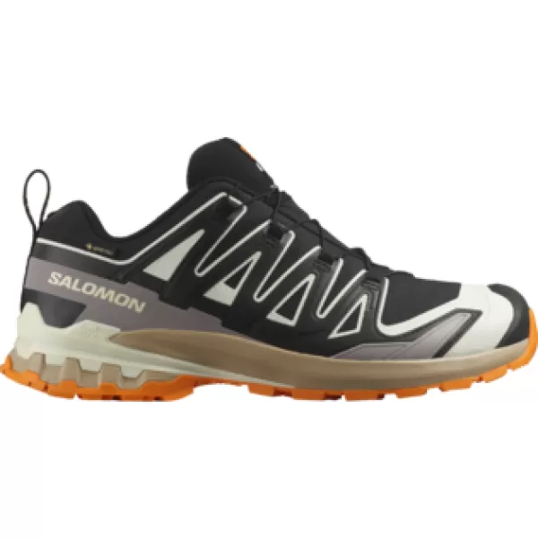  Pánské boty SALOMON XA PRO 3D V9 GORE-TEX L47881900 BLACK/VANILLA ICE/TURMERIC 
