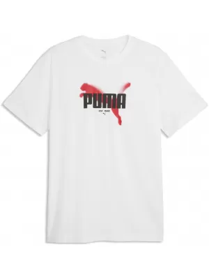 Pánské triko PUMA GRAPHICS TEE 69435502 PUMA WHITE