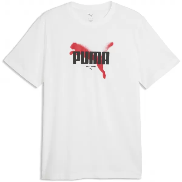  Pánské triko PUMA GRAPHICS TEE 69435502 PUMA WHITE 
