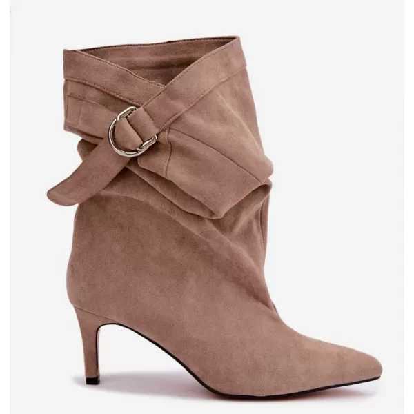  Dámské kotníkové boty BOTO C-412 BEIGE 
