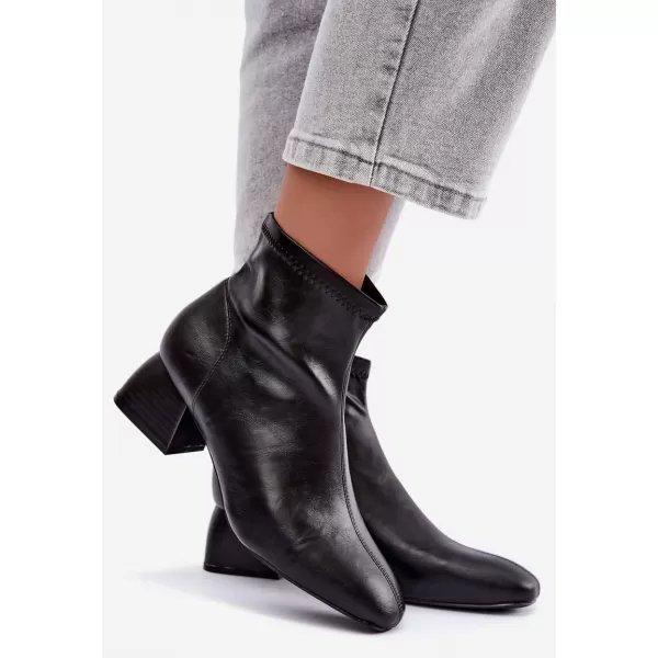  Dámské kotníkové boty BOTO D-337 BLACK 