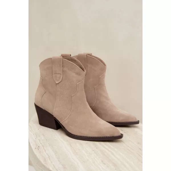  Dámské kotníkové boty BOTO 6338 BEIGE 