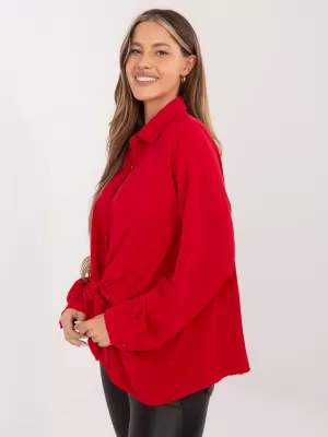 Dámská košile FACTORY PRICE IT-KS-29053.69 RED