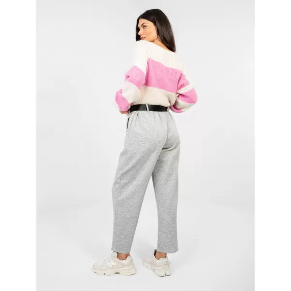  Dámské kalhoty ITALY MODA IT-SP-10006.76 GRAY 