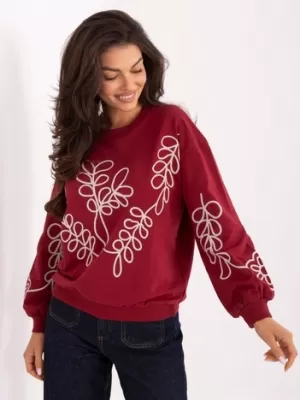 Dámská halenka RELEVANCE RV-BZ-A175.02 BURGUNDY