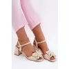 Dámské sandály VINCEZA 20283 BEIGE
