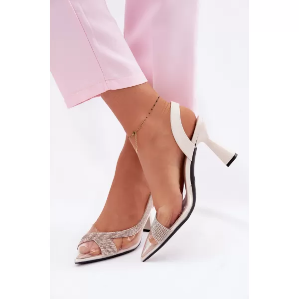  Dámské sandály VINCEZA 62282 BEIGE 