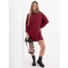 Dámské šaty RELEVANCE RV-SK-6019.67 BURGUNDY