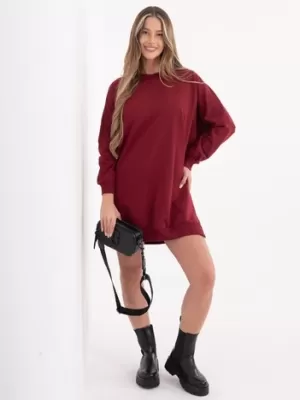 Dámské šaty RELEVANCE RV-SK-6019.67 BURGUNDY
