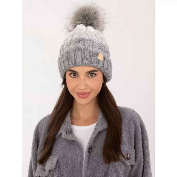  Dámská čepice RUE PARIS JK-CZ-52.31 GRAY 