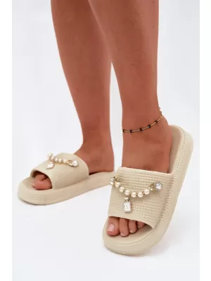 Dámské nazouváky BOTO 56160 BEIGE