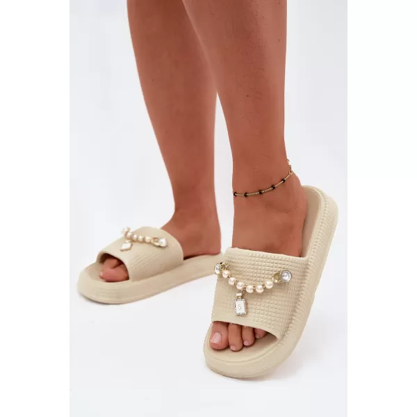  Dámské nazouváky BOTO 56160 BEIGE 