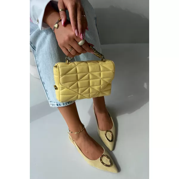 Dámské sandály BOTO XL-23 YELLOW 