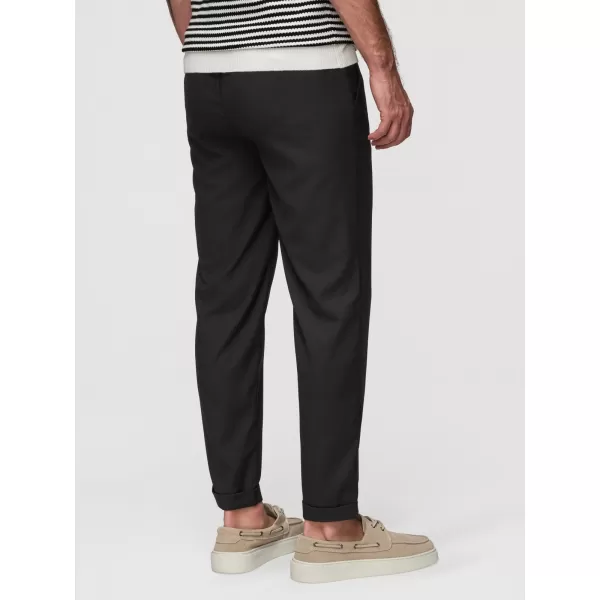  Pánské chino kalhoty OMBRE P1525 BLACK 
