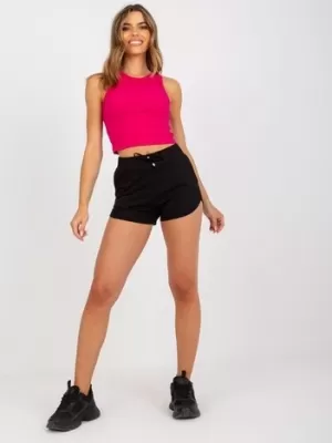 Dámské kraťasy BASIC FEEL GOOD AP-SN-119.07 NOIRE