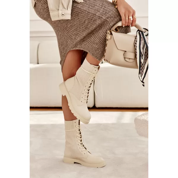  Dámské boty BOTO LQ-55 BEIGE 