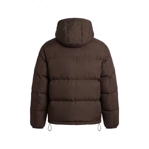  Pánská prošívaná bunda URBAN CLASSICS TB8703-21219 WARM BROWN 