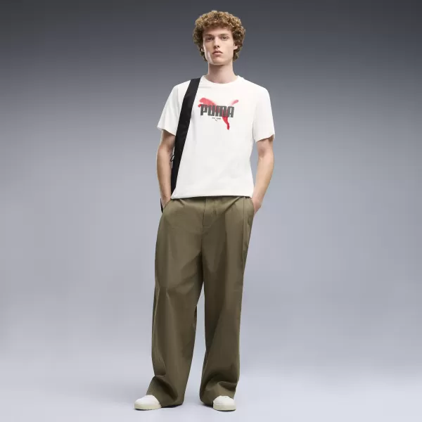  Pánské triko PUMA GRAPHICS TEE 69435502 PUMA WHITE 
