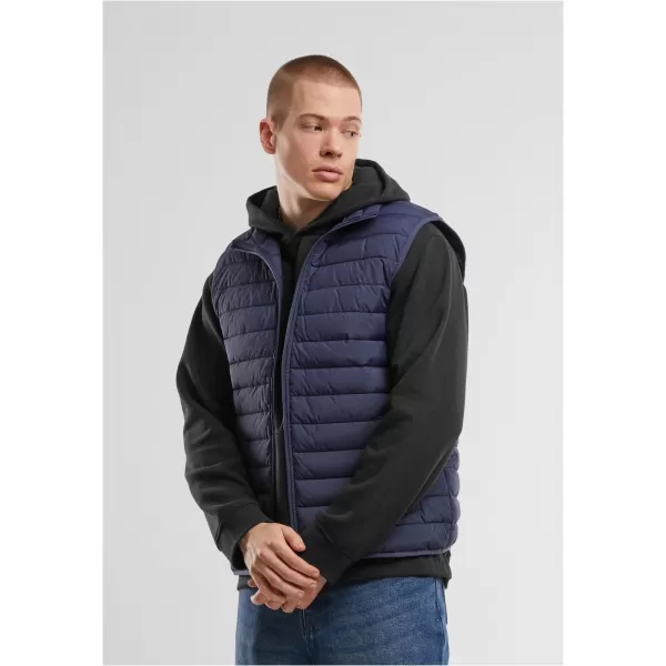  Pánská prošívaná vesta URBAN CLASSICS TB8700-00155 NAVY 