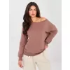 Dámská mikina FACTORY PRICE NS-BL-NS2567.03 BROWN