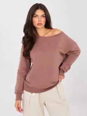 Dámská mikina FACTORY PRICE NS-BL-NS2567.03 BROWN