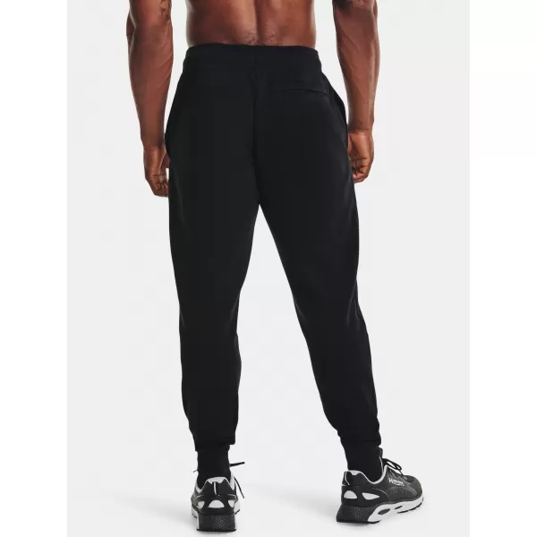  Pánské tepláky UNDER ARMOUR UA RIVAL FLEECE GEO JOGGER 1366437-001 ČERNÁ 