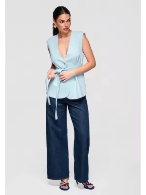 Dámská vesta LARICA OW-VE-E0001 BLUE