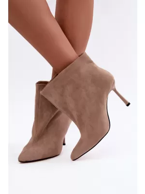 Dámské kotníkové boty BOTO C-420/CS070 BEIGE