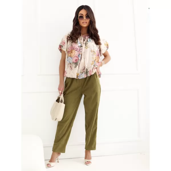  Dámská halenka ITALY MODA MI-BZ-32917.81 YELLOW 