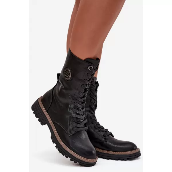  Dámské boty BOTO ASA259-10 BLACK MAT 