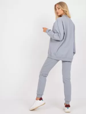 Dámská mikina BASIC FEEL GOOD AP-BL-A-R001 GRAY