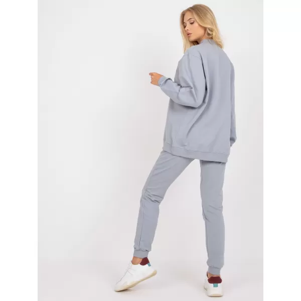  Dámská mikina BASIC FEEL GOOD AP-BL-A-R001 GRAY 