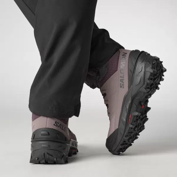  Dámské boty SALOMON CROSSTRAK POWDER WATERPROOF L47569900 NINE IRON/SHARK/PHANTOM 