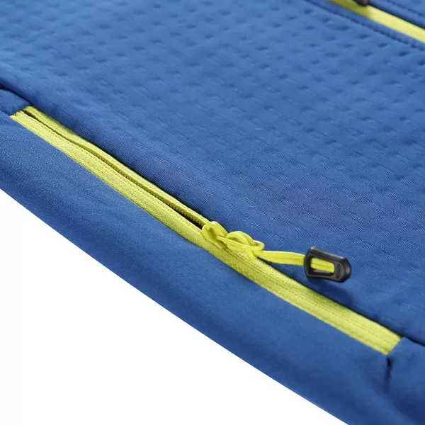  Dětská hřejivá mikina ALPINE PRO HURAMO CLASSIC BLUE 
