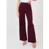 Dámské kalhoty RUE PARIS IT-SP-FL9792.12 DARK PURPLE