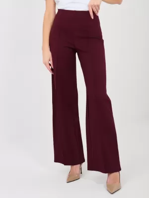 Dámské kalhoty RUE PARIS IT-SP-FL9792.12 DARK PURPLE